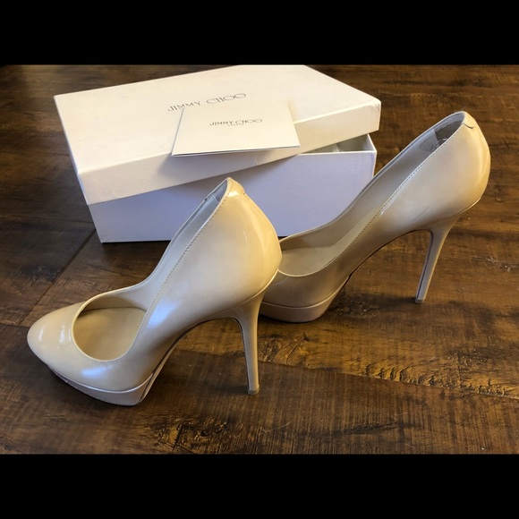 Jimmy Choo nude pumps - Picture 4 of 6